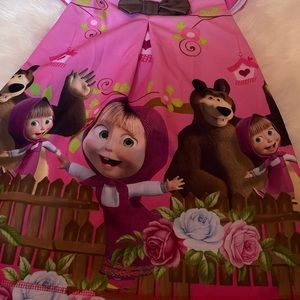 toddler girl masha dress size 3t